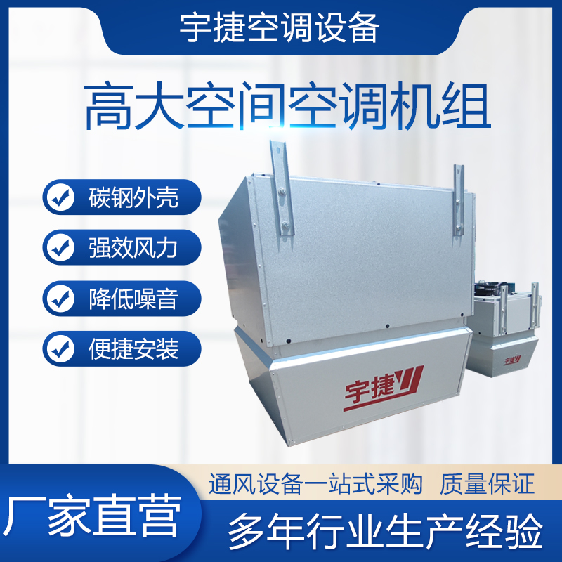 高大空间专用吊装空调的系统说明